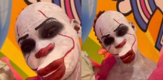 junior-caldeirao-se-fantasia-de-“pennywise”-e-choca-a-web