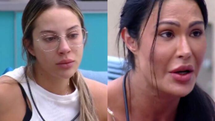 bbb-25:-gracyanne-elogia-renata-e-eva-em-momento-de-carinho