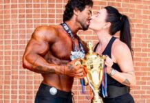 juju-salimeni-maquia-o-noivo-para-campeonato-de-fisiculturismo-nos-eua-e-ele-sai-campeao